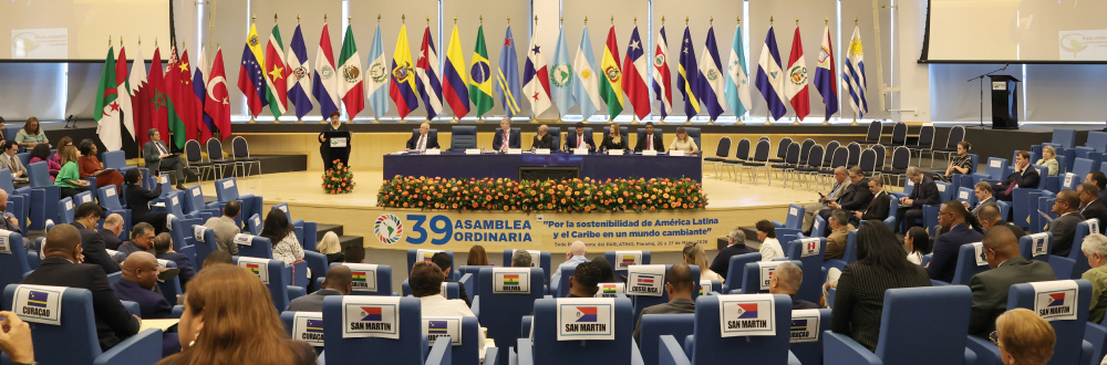 PARLATINO CLAUSURA SU XXXIX ASAMBLEA ORDINARIA REALIZADA EN PANAMÁ