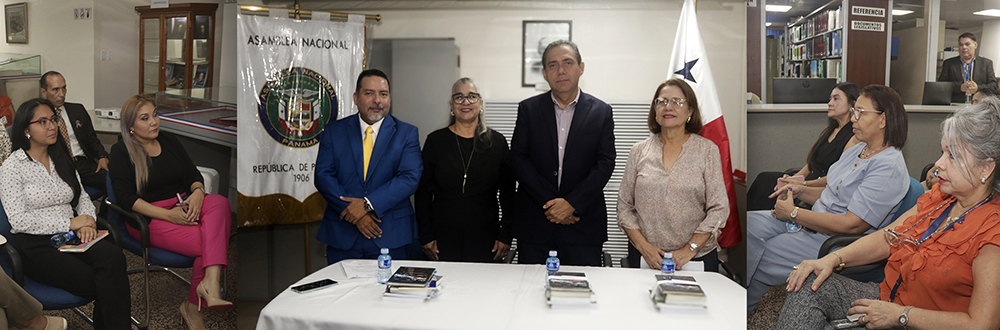 DONAN PUBLICACIONES PANAMEÑAS A LA BIBLIOTECA PARLAMENTARIA
