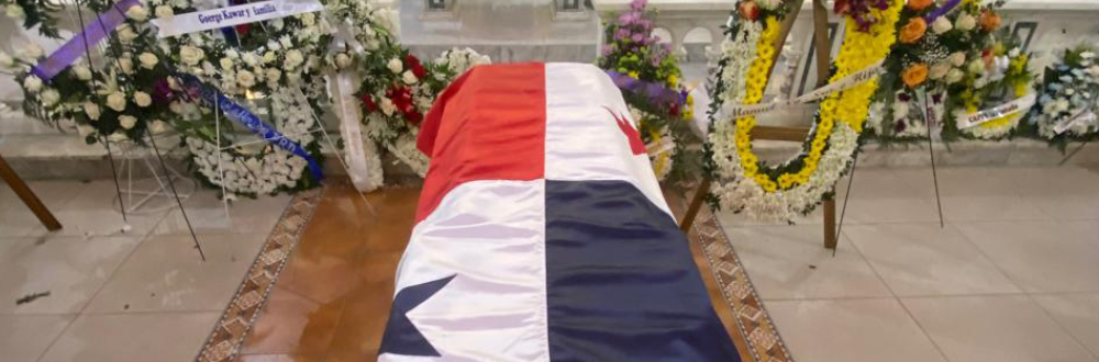 LA ASAMBLEA NACIONAL RINDE HONORES PÓSTUMOS A CÉSAR PARDO EN LA CATEDRAL SAN JUAN BAUTISTA DE PENONOMÉ 